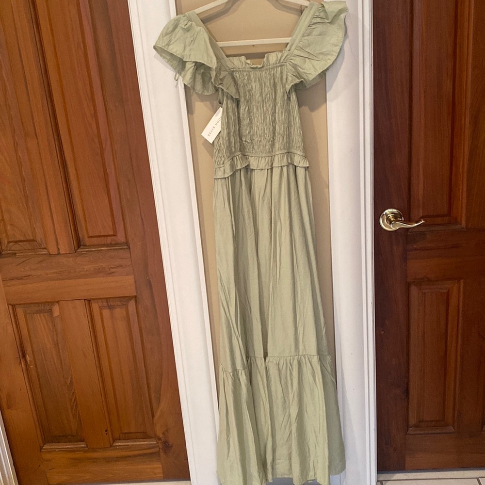 Moon river maxi dress